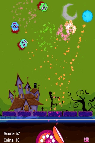 Zombies Drop - Join The Shooter Mania And Make 'Em Disappear Like Stupid Bubbles screenshot 2