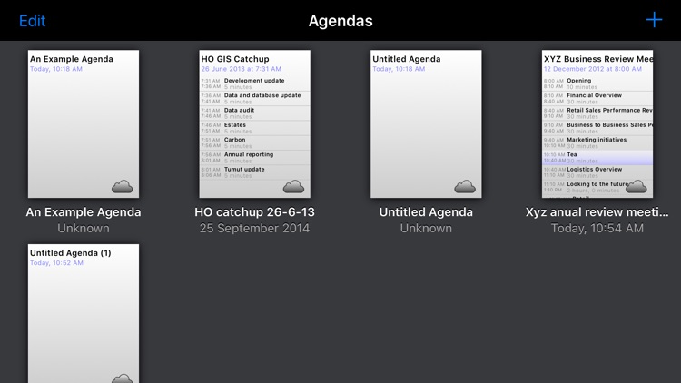 Agenda Maker