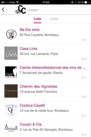 Domaine Clos Canereccia screenshot 2