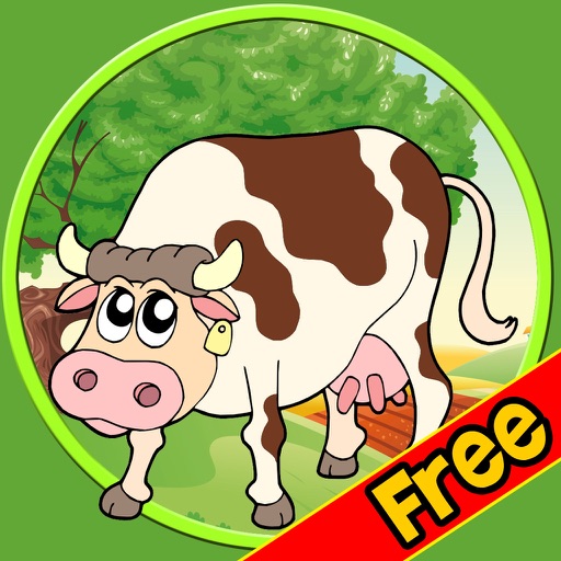 fascinating farm animals for my kids - free icon