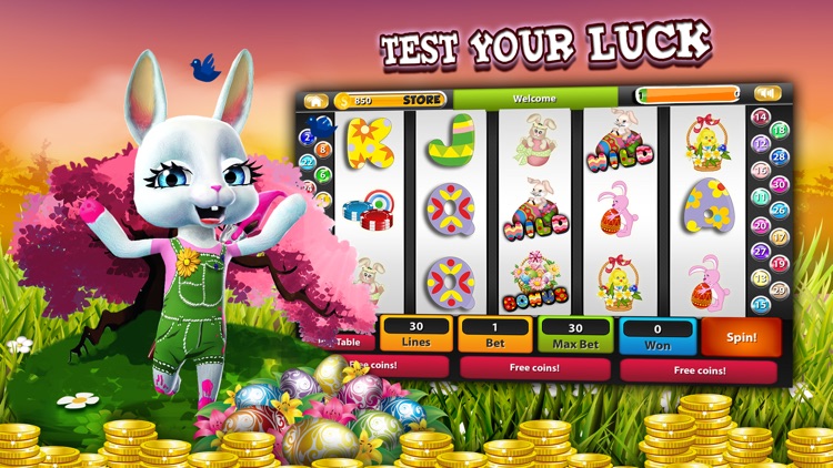 Easter Bunny Slot Machine Casino - Lucky Eggs Hunt