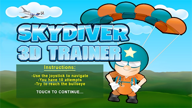 SkyDiver 3D FREE - The Parachute and Skydiving 3D Trainer(圖1)-速報App