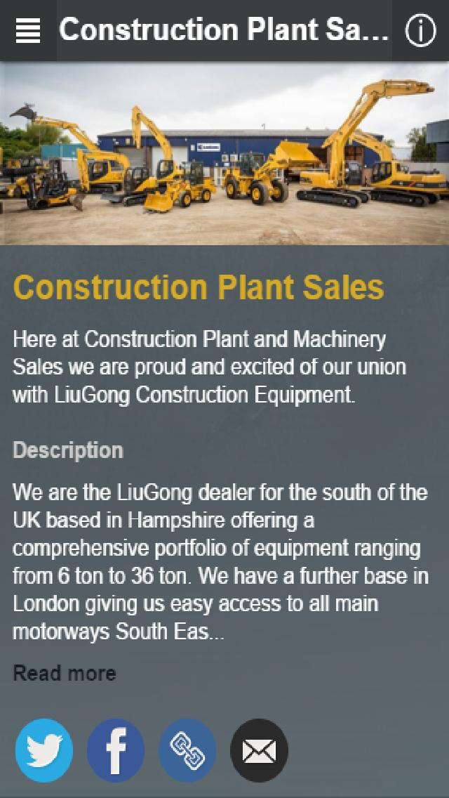 Construction Plant Sales