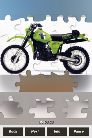 Moto Puzzles - Kawasaki Edition screenshot 2