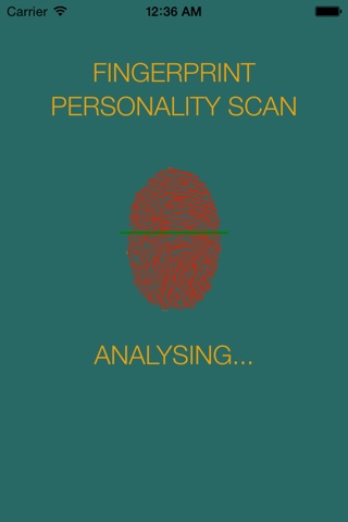 Fingerprint personality scan prank screenshot 3