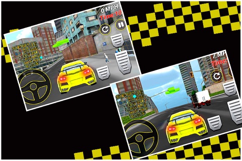 Taxi Simulator 3D 2016 screenshot 4
