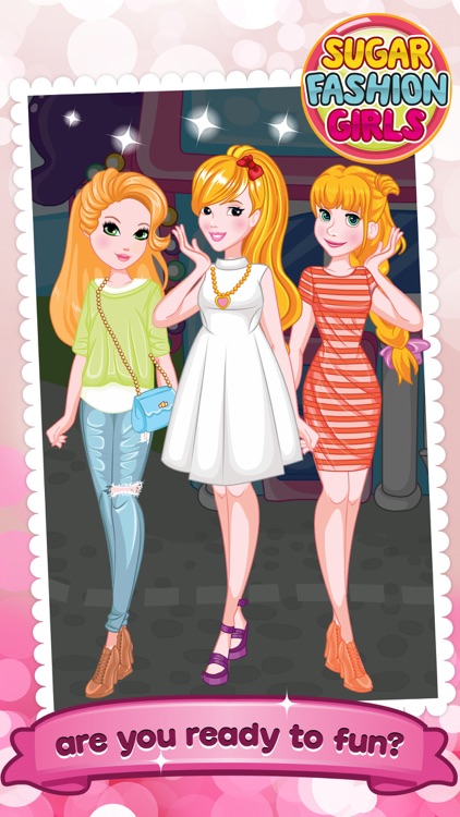 Dress Up Sugar Fashion Girls Story