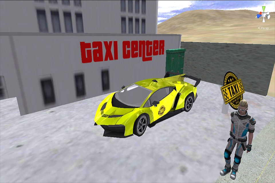 City Taxi Simulator 2016 screenshot 2