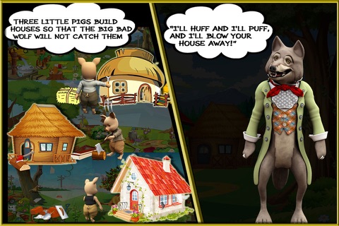 Three Little Pig Hidden Object screenshot 2