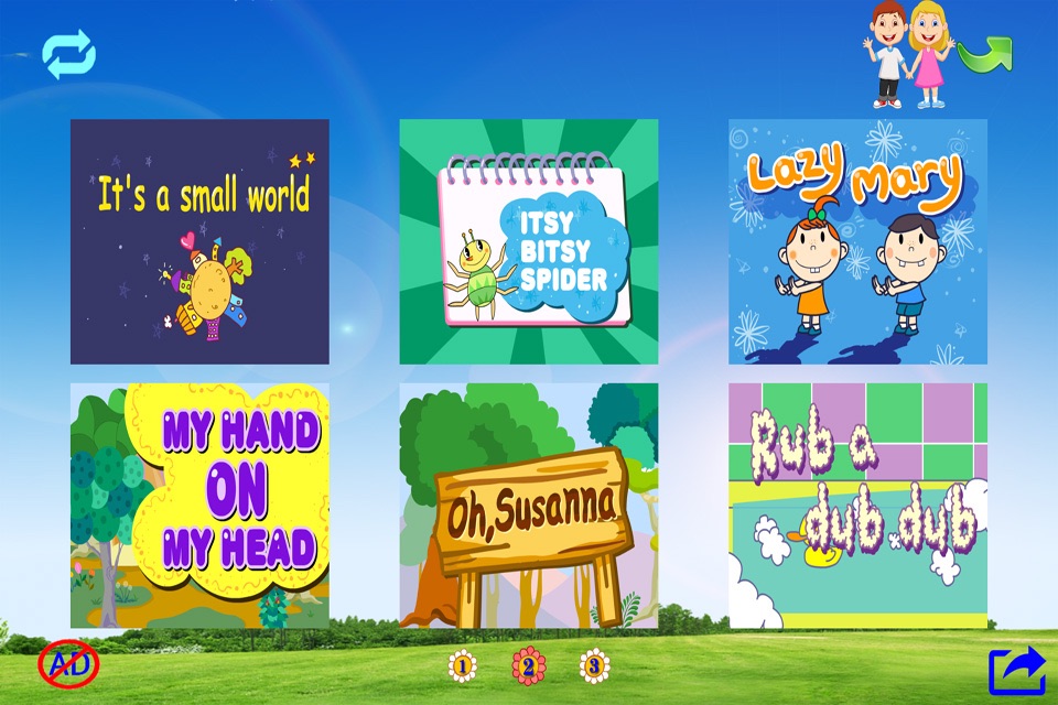 Animated kids songs HD screenshot 3