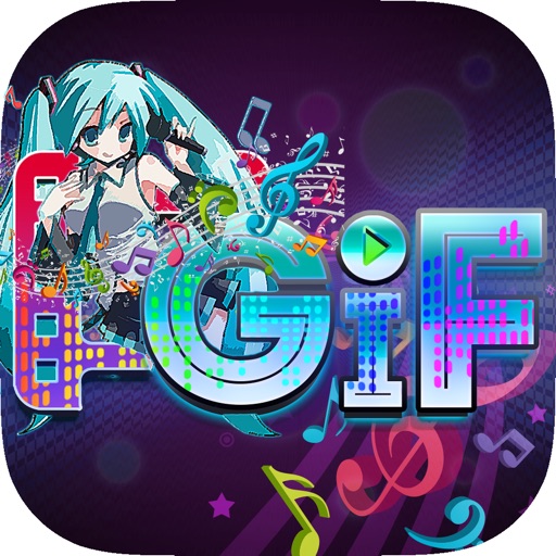 GIF Maker Anime & Manga Pro : Animated & Video Creator – “ Vocaloid Edition ” icon