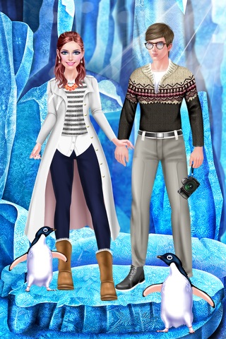 First Date Salon : Winter Zoo - Spa, Makeup & Dress Up Makeover Game for Girls screenshot 4