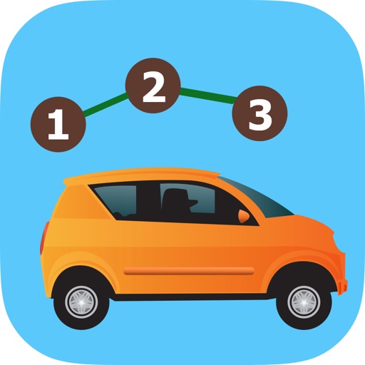 Dot To Dot Cars mini game HD - Fun Children's Educational Jigsaw Puzzle Games for Little kids age 3 + icon