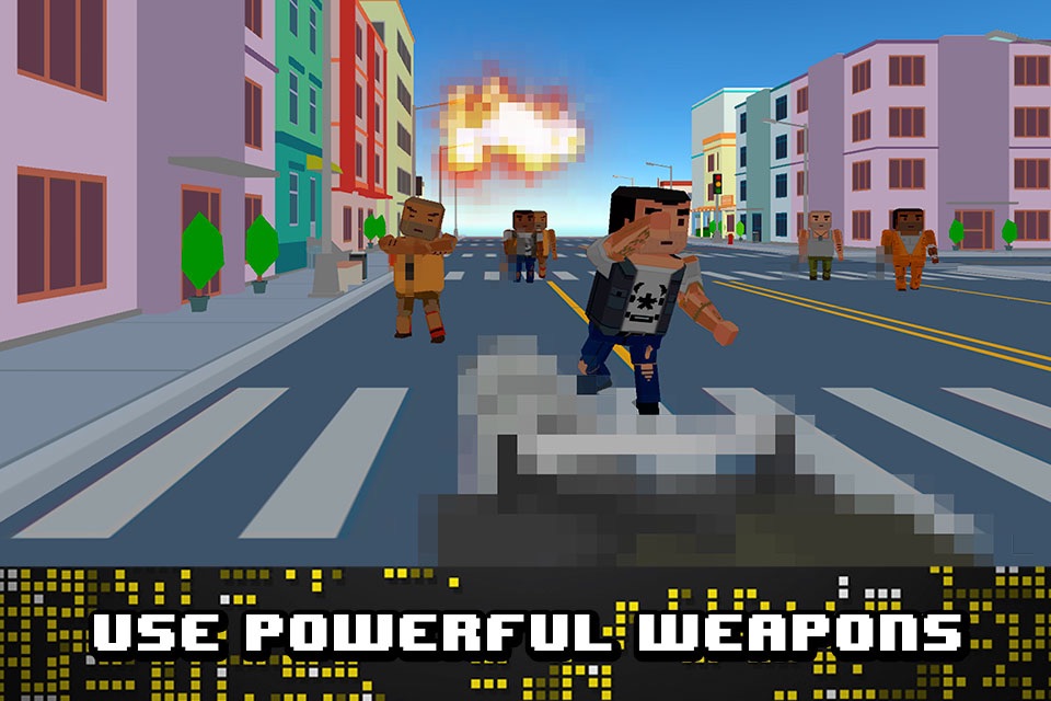 Pixel Wars: City Battlefield 3D screenshot 3