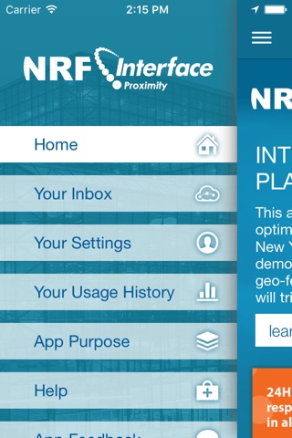 Proximity NRF screenshot 2