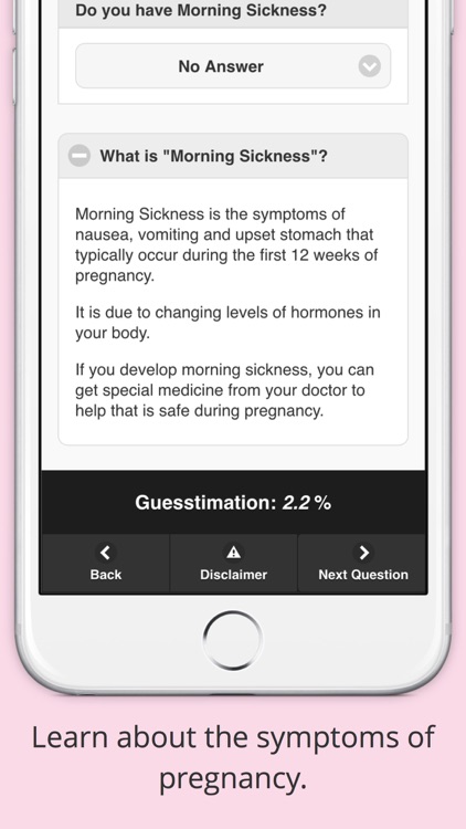 Are you pregnant? The Digital Pregnancy Quiz