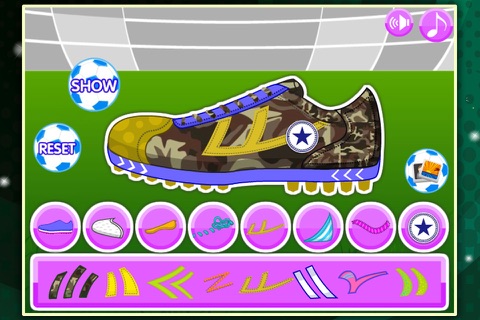 Little designer-Football Shoes screenshot 3