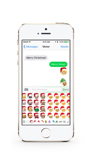 Christmas Emoji Keyboard Pro(圖1)-速報App