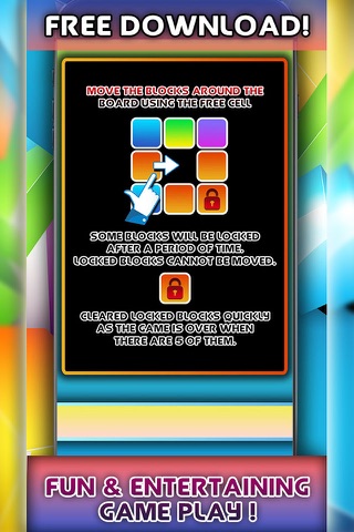 4 Tiles Pop - Play Match 4 Puzzle Game for FREE ! screenshot 3