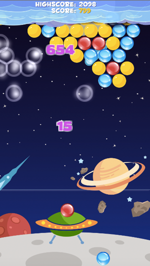 bubble cloud planet game