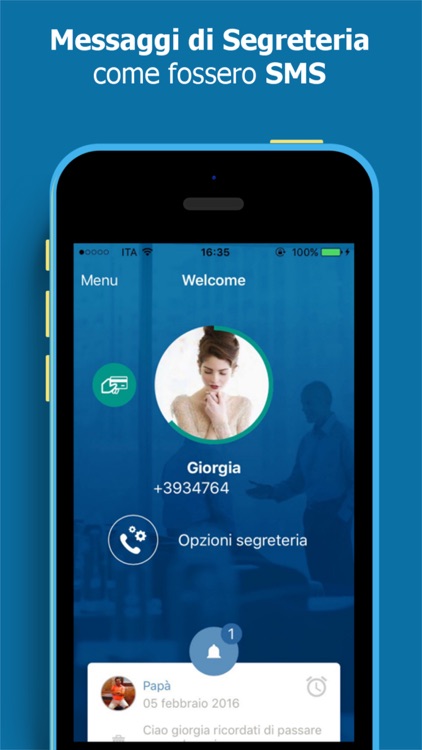 IAFY – Segreteria telefonica