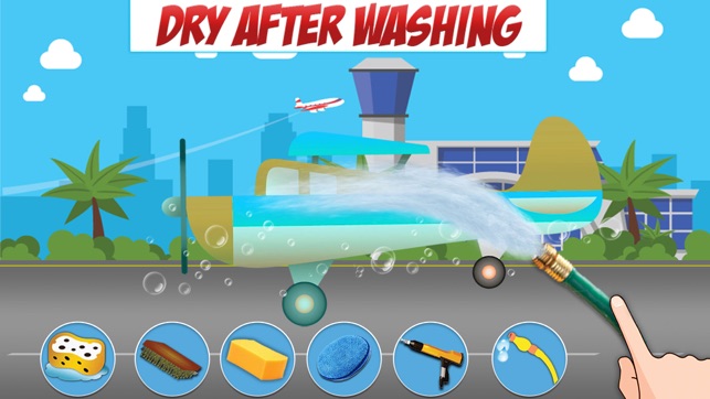 Aircraft Washing Simulation