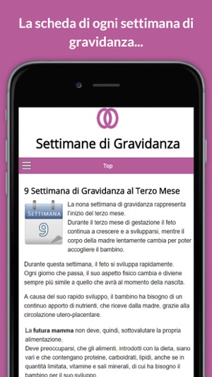 Settimane Gravidanza - Calendario di Gravidanza(圖2)-速報App