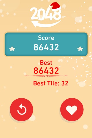 2048 Backwards Xmas screenshot 3