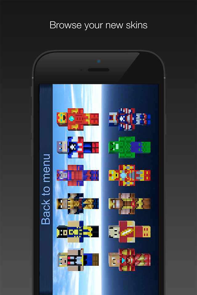 Heroes Skins for Minecraft