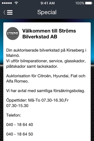 Ströms Bilverkstad screenshot 3