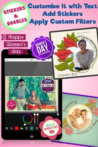 Women's Day Frames Photo Editorのおすすめ画像2