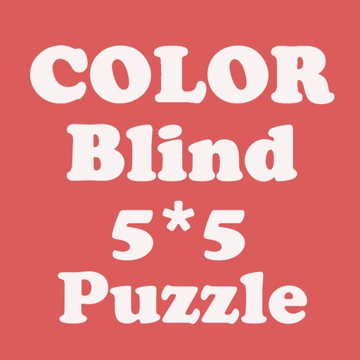 Are You Clever? Color Blind 5X5 Puzzle Pro Icon