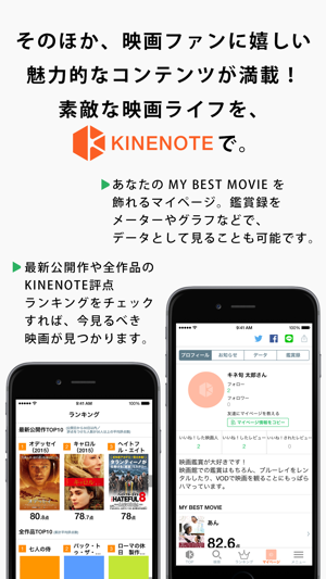 映画鑑賞記録 Kinenote キネノート On The App Store