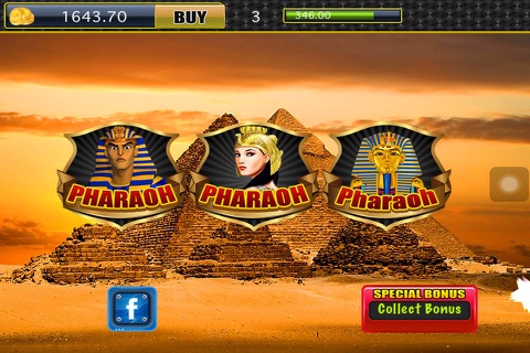 Slots - Pharaoh's Grand Casino - Play Free Slot Machines for Fun! screenshot 2