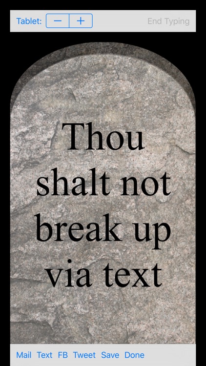 Make Your Own Commandments!