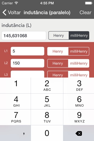 Electrical Parallel Calculator screenshot 3