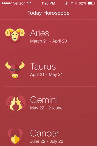 Love Zodiac Signs - Daily Horoscope with Fortune Teller on Astrology Sex Compatibility screenshot 2