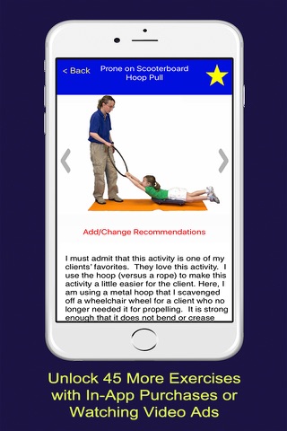 Pediatric Physical Therapy Strengthening Exercises - Back screenshot 2