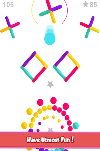 Endless Color Swap & Switch White Mode - Awesome Dash Through Geometry screenshot 4