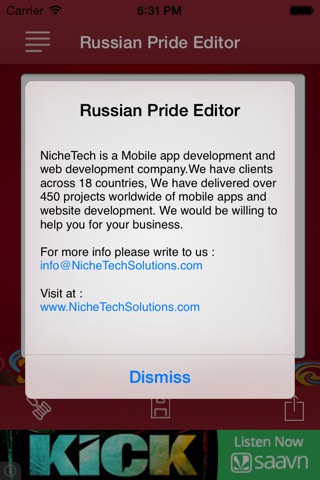 Russian Editor Russian Pride screenshot 4