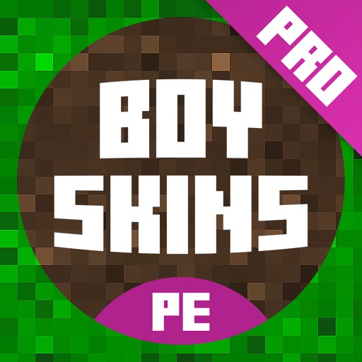 BOY SKINS for Minecraft PE - PRO Pocket Edition App for MCPE