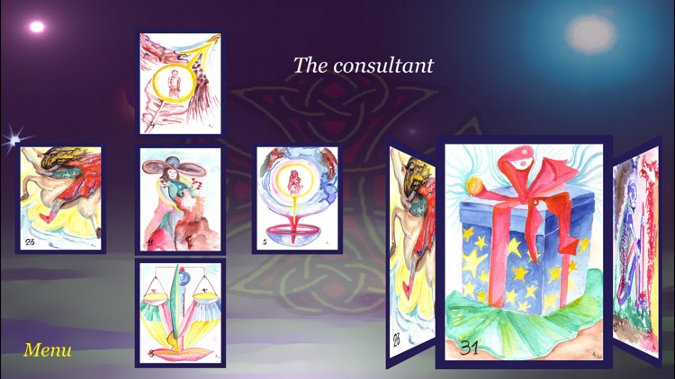 My creative tarot of Anne-Lise Quiquerez