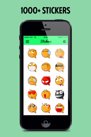 Stickers for WhatsApp, Messages, WeChat, Instagram, Kik, Telegram! screenshot 2