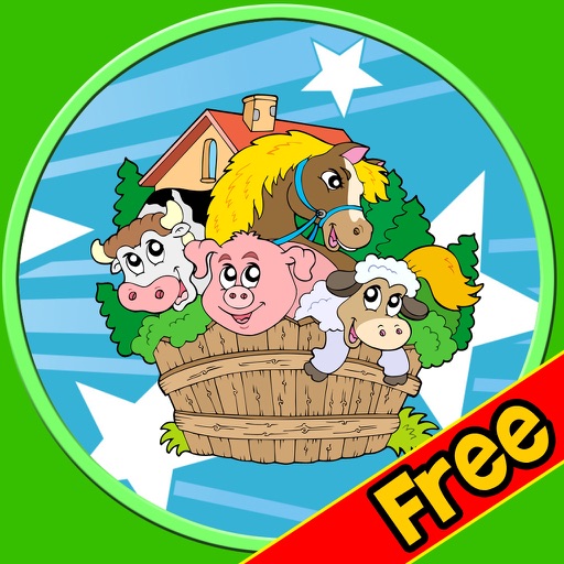 farm animals for small kids - free icon