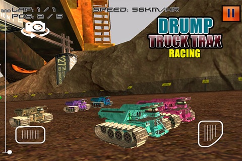 Dump Truck Trax Racing screenshot 2