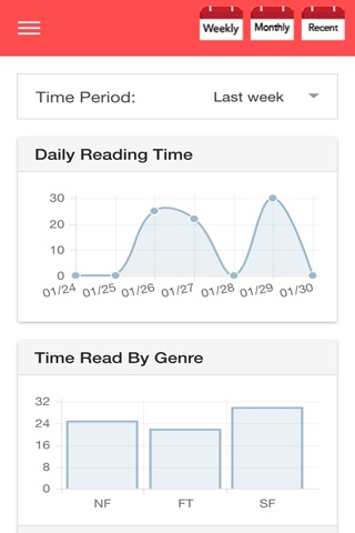 ReadingLog App screenshot 3