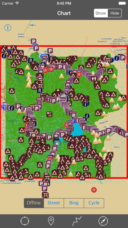 Yellowstone National Park – GPS Offline Map Navigator