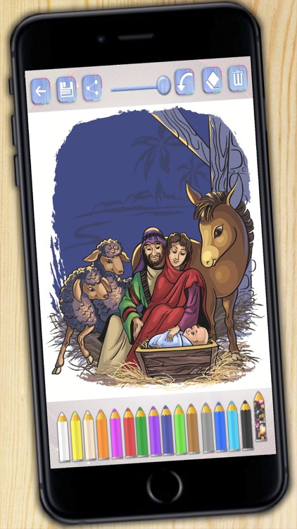Bible coloring book to paint and color  - Premium screenshot-3
