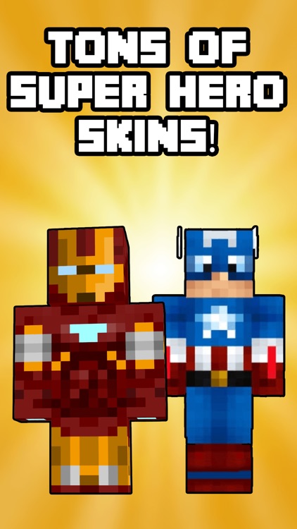 Superhero Skins For Minecraft Pocket Edition by BlueGenesisApps