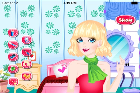 short Hairstyle Salon - girly games screenshot 3